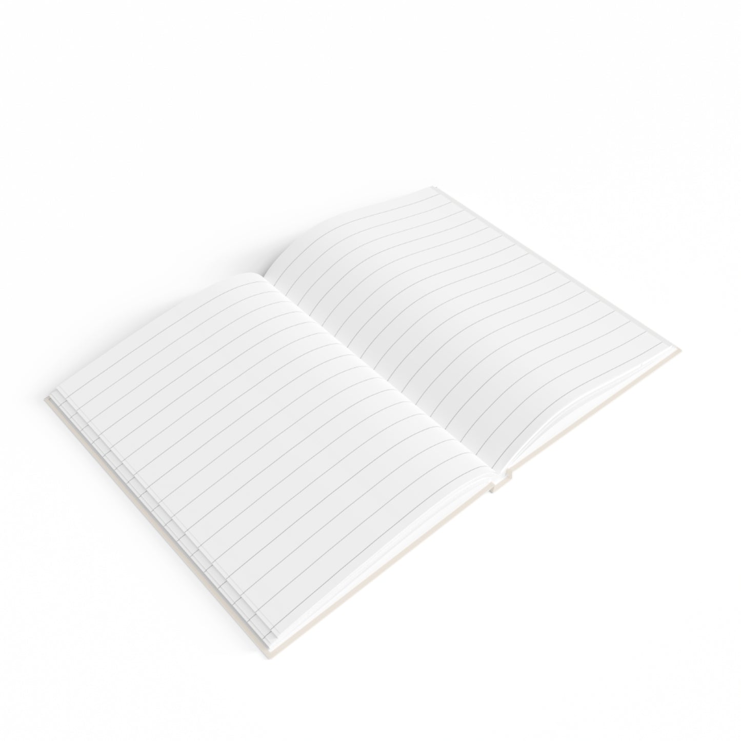 Journal — 'The Bookish Brew' Hardcover Ruled Notebook