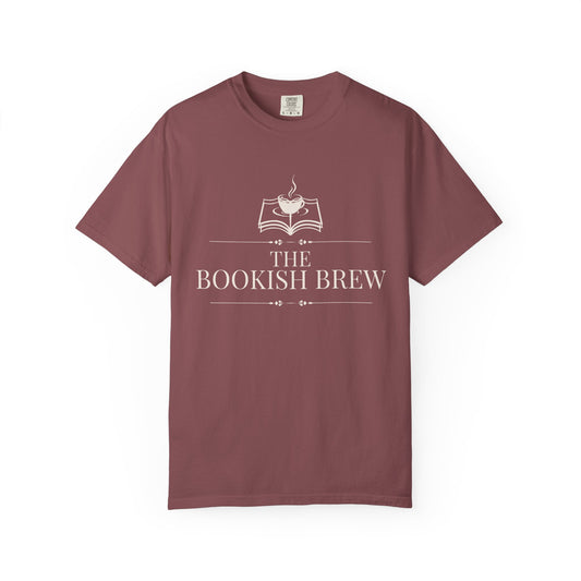 The Bookish Brew Resident Tee — Garment-Dyed Cotton | S–3XL
