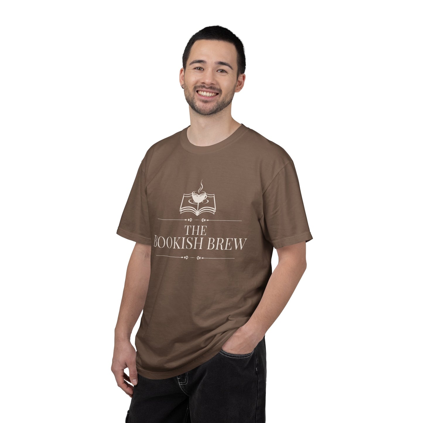 The Bookish Brew Resident Tee — Garment-Dyed Cotton | S–3XL